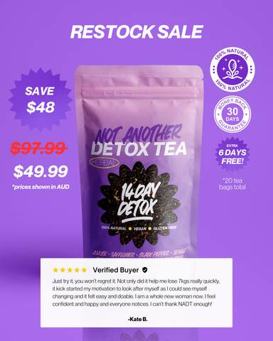 14 Day Detox Tea + FREE SHIPPING $110+