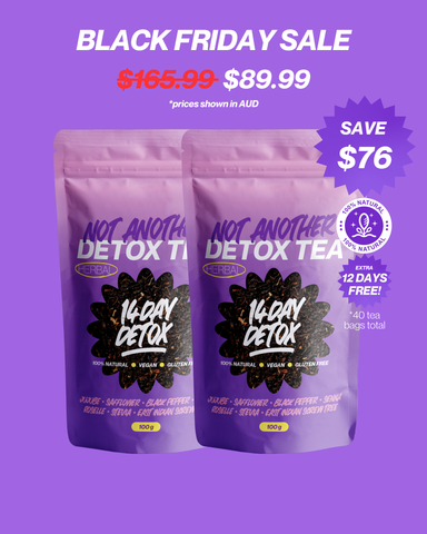 14 Day Detox Tea + FREE SHIPPING $110+