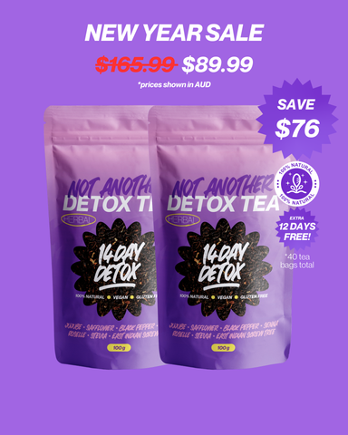 14 Day Detox Tea + FREE SHIPPING $110+